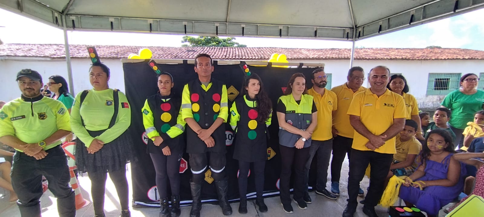 Educação no Trânsito: Semob-SR promove ação do Maio Amarelo na Escola Jaime Lacet